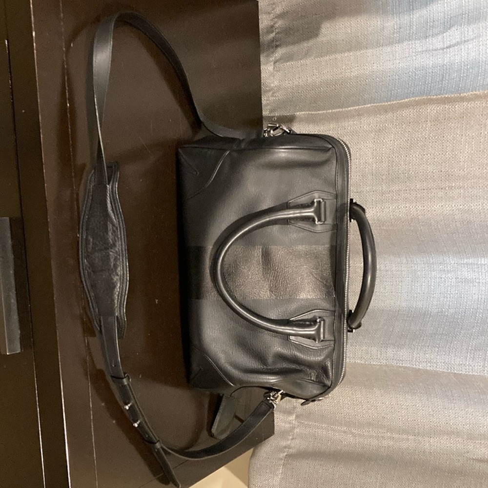 Black Rag & Bone small flight satchel